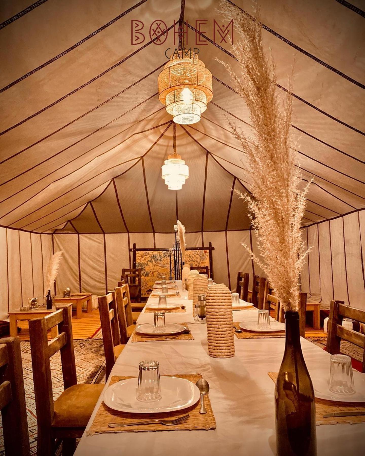 Bohem Camp Hotel Merzuga Kültér fotó